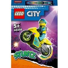 LEGO 60358 - Cyber kaszkadr motorkerkpr