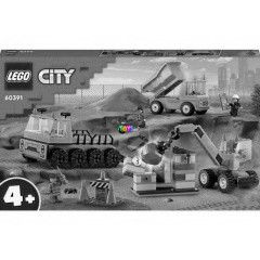 LEGO 60391 - ptipari teherautk s bontgolys daru