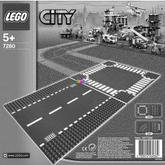 LEGO 7281 - Kanyar T-keresztezdssel