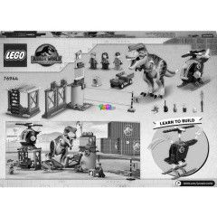 LEGO 76944 - T-Rex dinoszaurusz szks