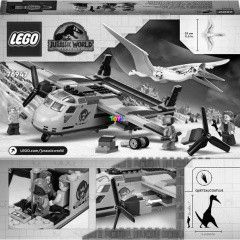 LEGO 76947 - Quetzalcoatlus - Repülőgépes támadás
