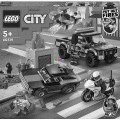 LEGO 60319 - Tűzoltás és rendőrségi hajsza