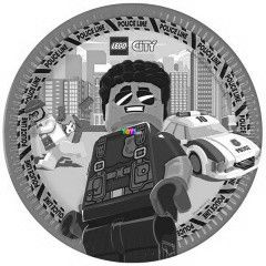 Lego City paprtnyr, 23 cm, 8 db