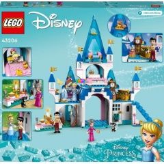 LEGO 43206 - Hamupipőke és Szőke herceg kastélya