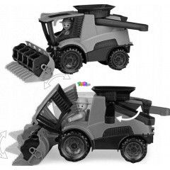 LENA Truckies - Kombájn játékfigurával, 28 cm