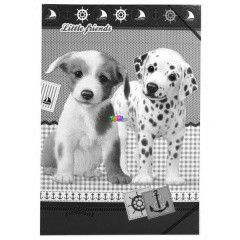 Little Friends - Kutys fzettart doboz - A4-es