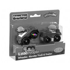 Little People autpajtsok, 2 db-os kszlet - kamion s traktor