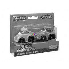 Little People autpajtsok, 2 db-os kszlet - sportaut s terepjr