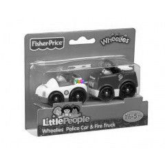 Little People autpajtsok, 2 db-os kszlet - tzolt s rendraut