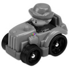 Little People autpajtsok - Zld traktor