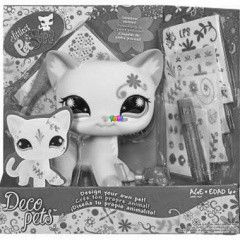 Littlest Pet Shop Dszthet kis kedvenc - Cica