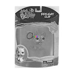 Littlest Pet Shop - Szrke cica kulcstart