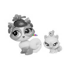 Littlest PetShop - 2 db-os készlet - Madame Pom LeBlanc és Paprika Price