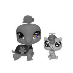 Littlest PetShop - 2 db-os kszlet - Ozzie Shellstein s Nash Cuddlesworth