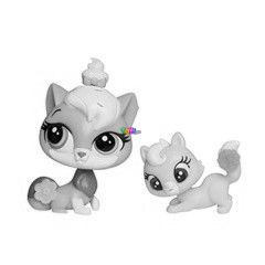 Littlest PetShop - 2 db-os kszlet - Sugar Sprinkles s Ripley Davis