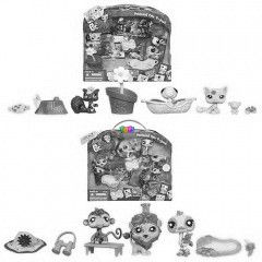 Littlest PetShop -  3 db kiskedvenc kpeslappal