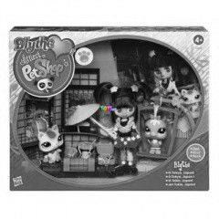 Littlest PetShop - Blythe kislny, picurka madrral s cicval