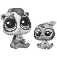 Littlest PetShop - Dolores Loris s Sylvana Brady