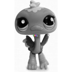 Littlest PetShop - Lila strucc, lapttal