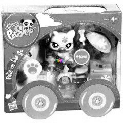 Littlest PetShop - Picurka cica triciklivel