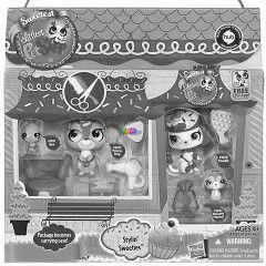 Littlest PetShop - Picurka fodrsz kszlet hordtskban