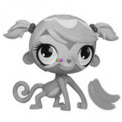 Littlest PetShop - Picurka rzsaszn majom hanggal