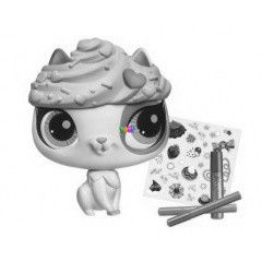 Littlest PetShop - Sznezhet s dszthet nagy srga cica