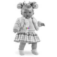 Llorens - Isabela lny baba szrms kabttal, 33 cm