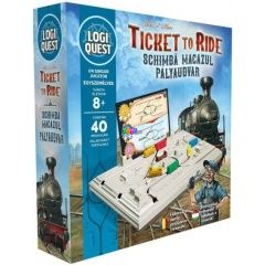 LogiQuest - Ticket to Ride - Pályaudvar társasjáték