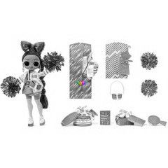 L.O.L. Surprise - OMG sportos divatbaba - Cheer