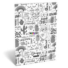 Lollipop unikornis mints gumis mappa - A4