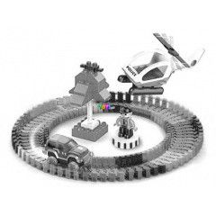 Luna Blocks - Flexi rendrsg szett, 89 darabos, LED-es