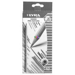 Lyra sznes ceruza - 12 darabos, natr
