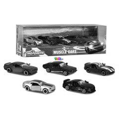 Majorette - Muscle Cars aut szett, 5 darabos