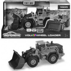 Majorette - Volvo L350H homlokrakod - Fm, hang- s fnyhatsokkal