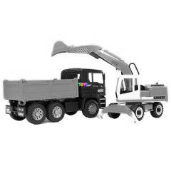 MAN TGA dmper, 40 cm s Liebherr 912 markolgp, 35 cm