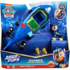 Mancs őrjárat - Aqua Pups átalakítható jármű Chase figurával