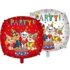 Mancs rjrat - Party! felirat flia lufi - 46 cm