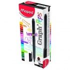 MAPED - Fekete tfilc, 0,4 mm, 1 db-os