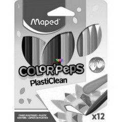 MAPED - PlastiClean sznes zsrkrta, 12 db-os
