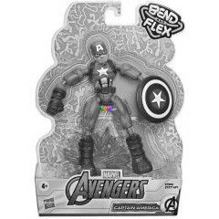 Marvel - Avengers - Bend and Flex Amerika kapitny figura