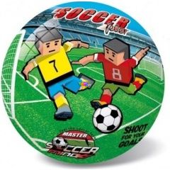 Master Soccer focimintás gumilabda, 23 cm