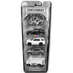 Matchbox - 5 darabos kisaut kszlet - City adventure II