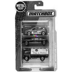 Matchbox - Adventure City kisaut kszlet, 3 db-os
