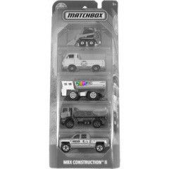 Matchbox - Construction II kisaut kszlet, 5 db