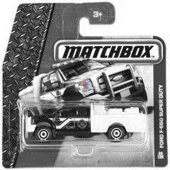 Matchbox - Ford F-550 Super Duty, piros