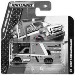 Matchbox - Heroic Rescue - Ford E-350 Ambulace