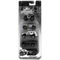 Matchbox - Jurassic World kisautk - Quad s terepjrk, 5 db