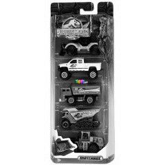 Matchbox - Jurassic World kisautk - Munkagpek, 5 db