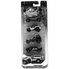 Matchbox: Jurassic World kisautk - Terepjrk, 5 db